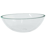 Vidaxl Washbasin 50x37x14 cm glass transparent