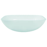 Vidaxl Washbasin 42x42x14 cm en verre mat