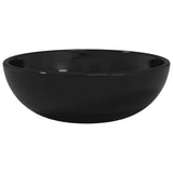 Vidaxl Washbasin 35x12 cm Black temperato