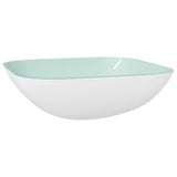 Vidaxl Washbasin 42x42x14 cm blanc