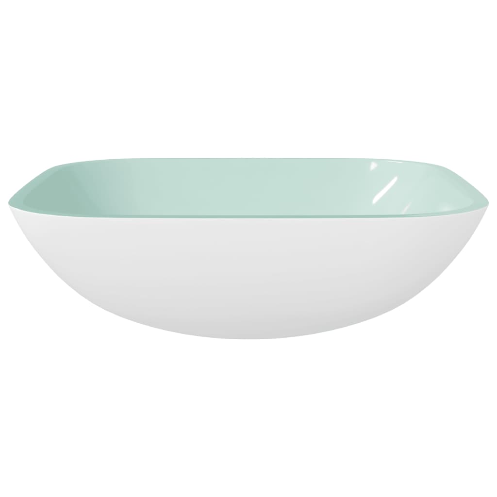 Vidaxl Washbasin 42x42x14 cm blanc