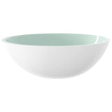 Vidaxl Washbasin 50x37x14 cm glas hvid