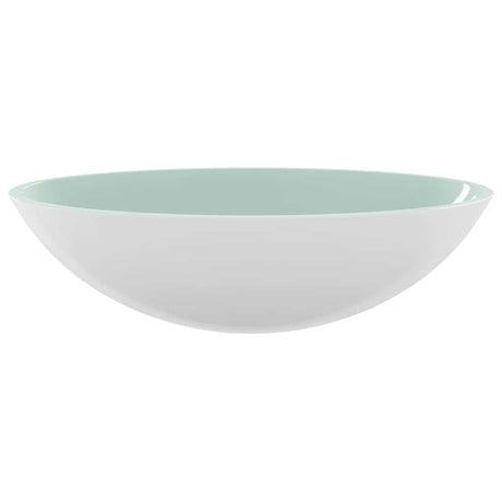 Vidaxl wasbak 50x37x14 cm glas wit