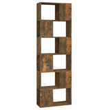 Vidaxl boekenkast kamerscherm 60x24x186 cm gerookt eikenkleurig