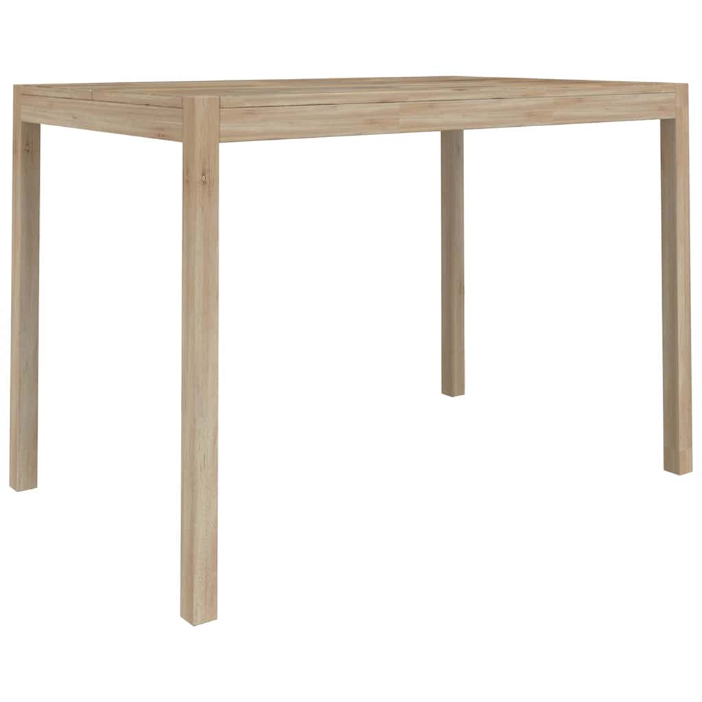 Vidaxl eettafel 110x70x75 cm massief acaciahout