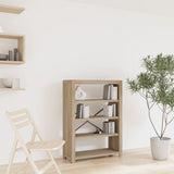Vidaxl boekenkast met 4 schappen 80x30x110 cm massief acaciahout