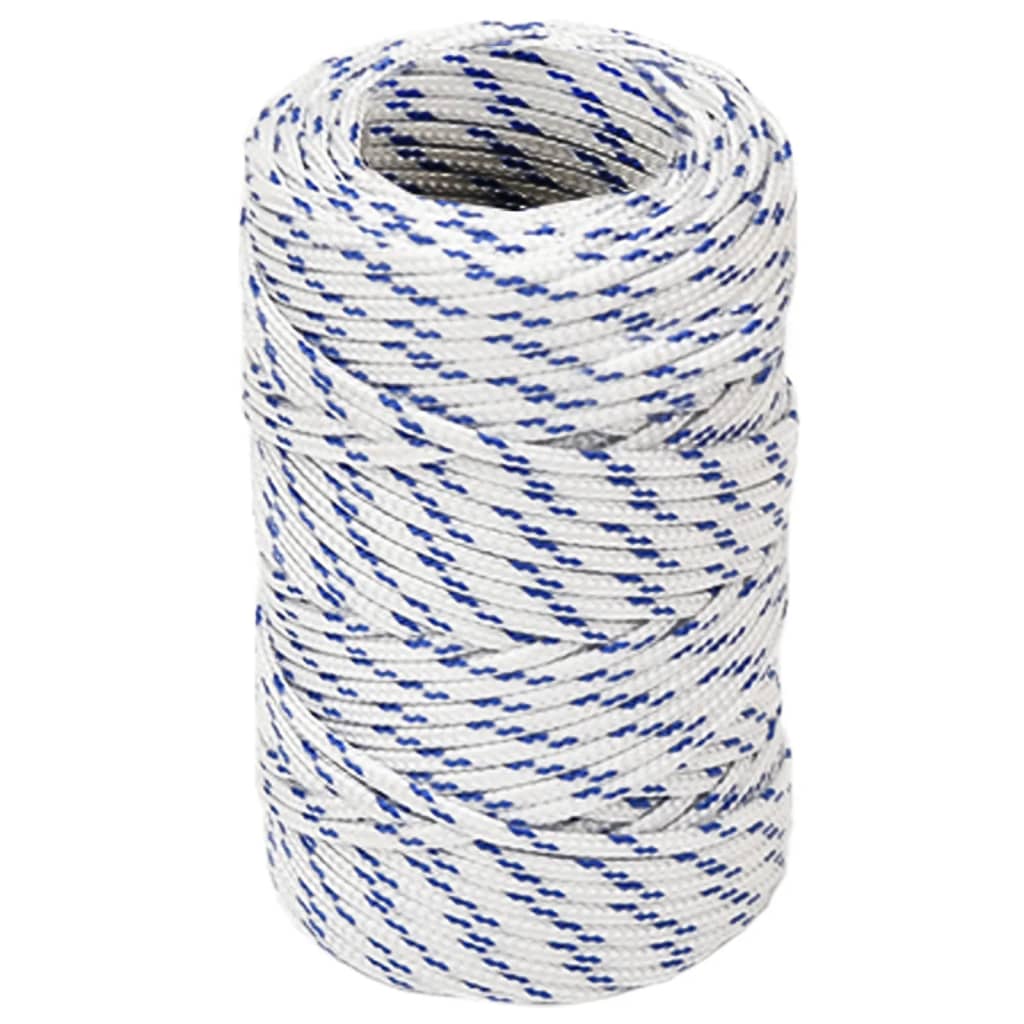 Vidaxl Boat Rope 2 mm 25 m polipropeno blanco