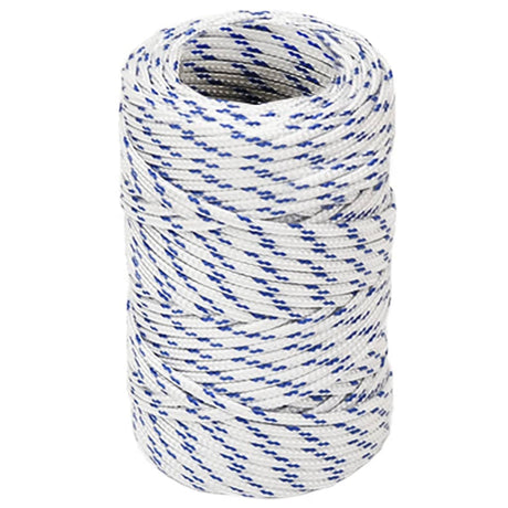 Vidaxl boot touw 2 mm 100 m polypropyleen wit