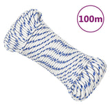 Vidaxl Boot Rope 3 mm 100 m de polipropileno blanco