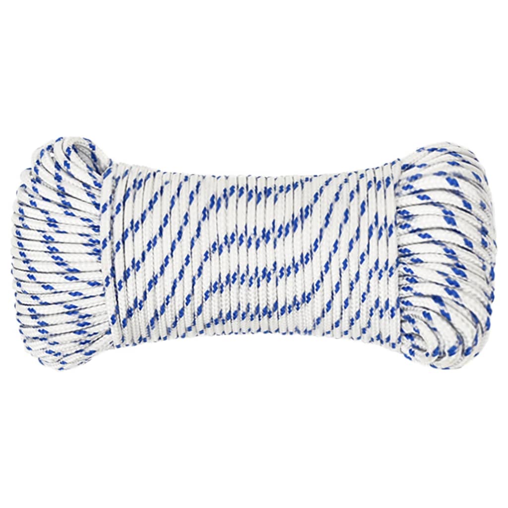 Vidaxl Boot Rope 4 mm 500 polypylene wäiss