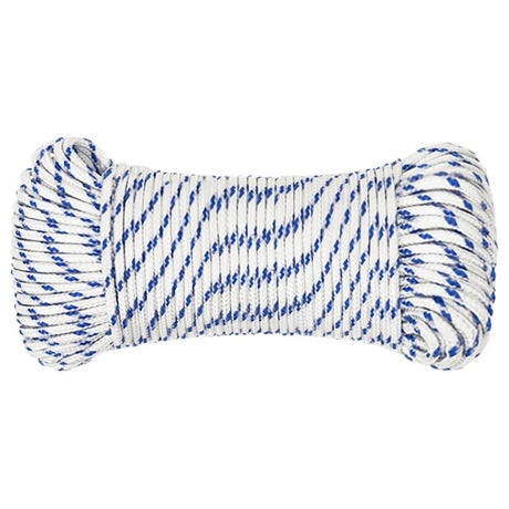 Vidaxl boot touw 5 mm 25 m polypropyleen wit