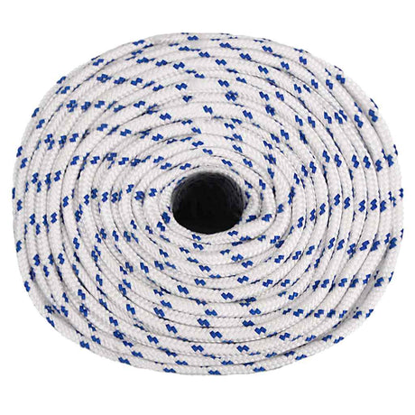 Vidaxl boot touw 10 mm 100 m polypropyleen wit