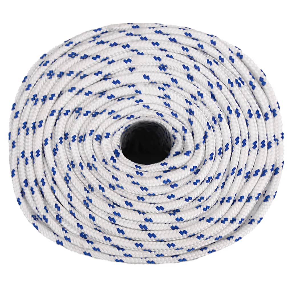 Vidaxl Boot Rope 10 mm 100 m de polipropileno blanco