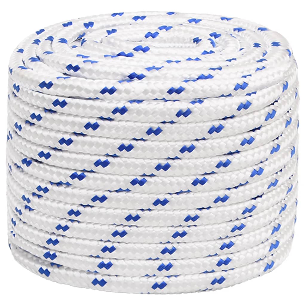 Vidaxl Boot Rope 16 mm 100 m polypropylenvit