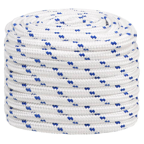 Vidaxl boot touw 20 mm 50 m polypropyleen wit