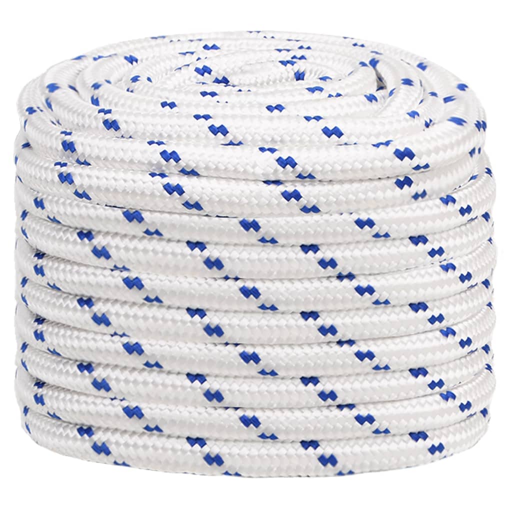 Vidaxl Boat Rope 20 mm 100 m Polypropilene bianco