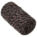 Vidaxl Boot Rope 2 mm 100 m de polipropileno negro