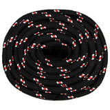 Vidaxl boottouw 20 mm 50 m polypropyleen zwart