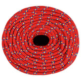 Vidaxl boottouw 10 mm 100 m polypropyleen rood