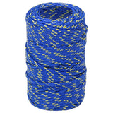 Vidaxl boottouw 2 mm 25 m polypropyleen blauw