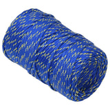 Corde de bateau Vidaxl 2 mm 25 m Bleu en polypropylène