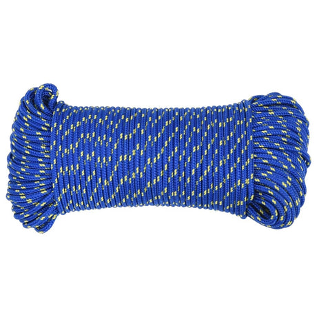 Vidaxl boottouw 5 mm 250 m polypropyleen blauw