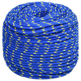 Vidaxl Boot Rope 6 mm 50 m polypropylenblå