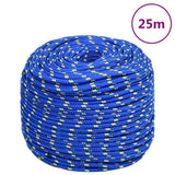 Vidaxl boottouw 8 mm 25 m polypropyleen blauw