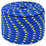 Vidaxl boottouw 14 mm 100 m polypropeen blauw