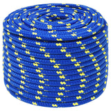 Vidaxl Boat Rope 14 mm 100 m polypropenblå