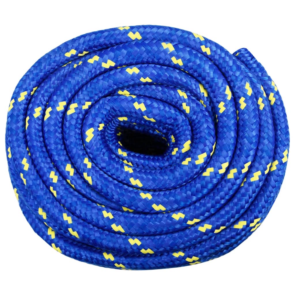 Vidaxl boottouw 20 mm 25 m polypropeen blauw