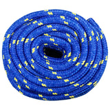 Vidaxl -Bootseil 20 mm 25 m Polypropenblau