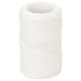 Vidaxl boottouw 2 mm 250 m polypropyleen volwit