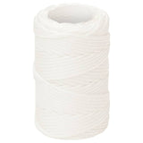 Vidaxl boat rope 2 mm 250 m polypropylene full white