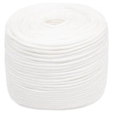 Vidaxl boottouw 8 mm 250 m polypropyleen volwit