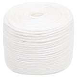 Vidaxl boottouw 10 mm 100 m polypropyleen volwit