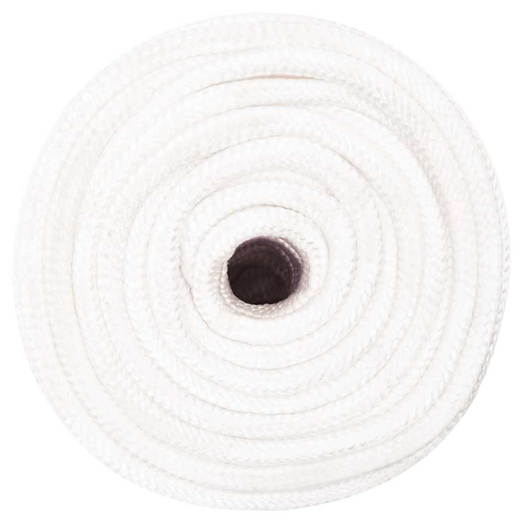 Vidaxl boottouw 12 mm 25 m polypropyleen volwit