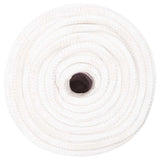 Vidaxl boottouw 12 mm 100 m polypropyleen volwit