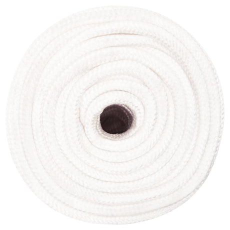 Vidaxl boottouw 14 mm 25 m polypropyleen volwit