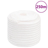 Vidaxl boottouw 16 mm 250 m polypropyleen volwit