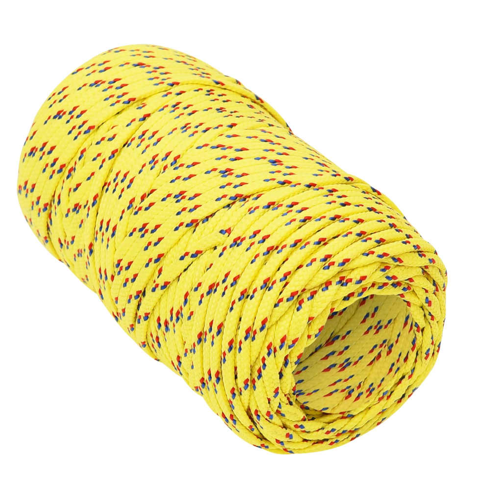 Vidaxl Boat Rope 2 mm 25 m polipropileno amarillo