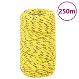 Vidaxl Boot Rope 2 mm 250 m Polropypylen Giel