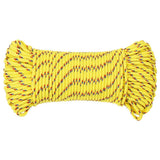Vidaxl boottouw 3 mm 500 m polypropeen geel