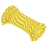 Vidaxl boat rope 4 mm 250 m polypropylene yellow