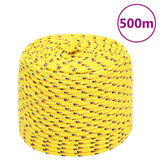 Vidaxl Boot Rope 8 mm 500 m Polropypylen Giel