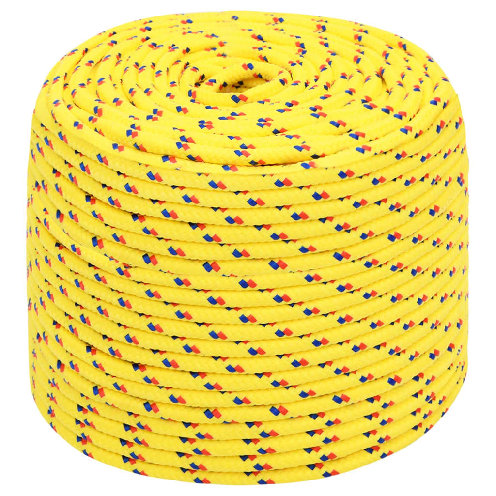 Vidaxl Boat Rope 8 mm 500 m Polypropilene Yellow