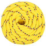 Vidaxl Boat Rope 16 mm 100 m polypropylen gul