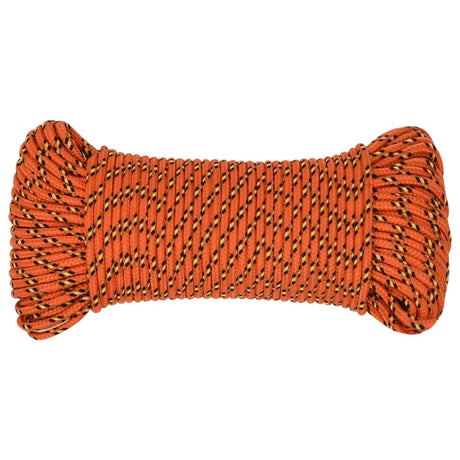Vidaxl boottouw 5 mm 100 m polypropyleen oranje