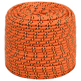 Vidaxl boottouw 6 mm 50 m polypropyleen oranje