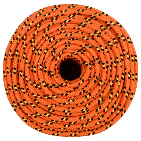 Vidaxl boottouw 6 mm 250 m polypropyleen oranje